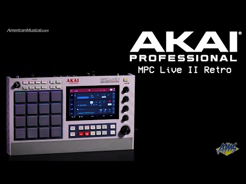 Akai MPC Live 2 Retro Edition Workstation - AmericanMusical.com