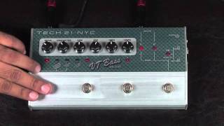 Video thumbnail for Tech 21 SansAmp VT Bass Deluxe Demo by Guitar Gear