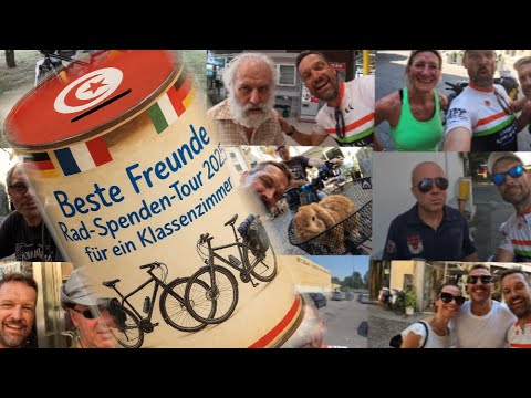 Alle Wege führen nach Afrika -mit den besten Freunden1800km nach Tunesien #fahrrad #travel #friends