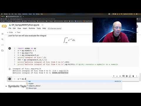 Python Video 08c Symbolic Python Integrals