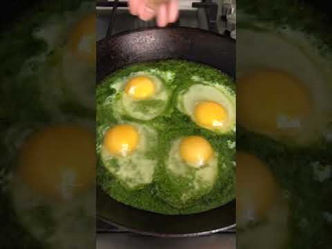 Pesto Eggs on Toast