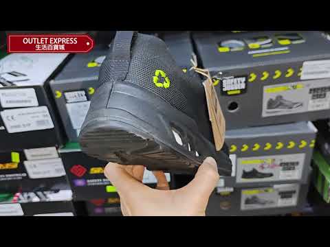 SAFETY JOGGER ECOFITZ S1P LOW  011553 低鋼鞋頭安全鞋(黑色) - 37碼 | SJ Foam | 透氣筒面 - 影片預覽