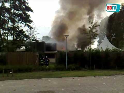 De Thermen Rosmalen verwoest door brand