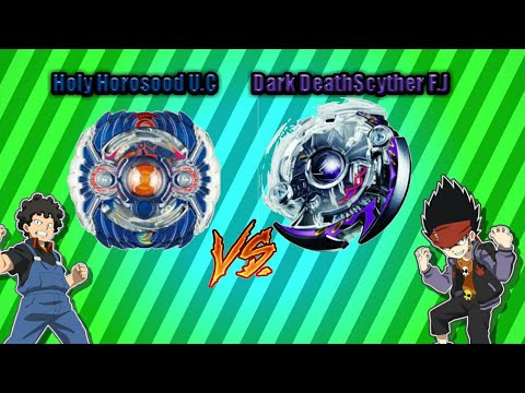 EPIC BATTLE | Holy Horosood U.C Vs Dark DeathScyther F.J | Hoji Vs Daigo | Beyblade Burst Battle |