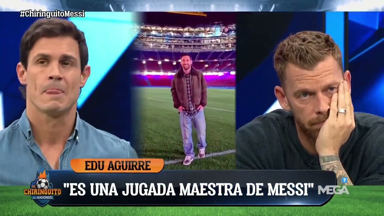 💥 "MESSI ESTÁ RETANDO A LAPORTA".🔥 Edu Aguirre tiene muuuy claras las intenciones de Leo.