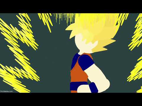 Broly vs goku | sticknodes