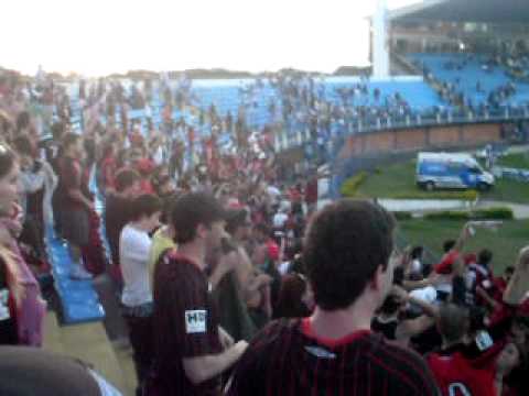 OS FANÁTICOS NA RESSACADA AVAÍ 0 X 1 ATLÉTICO 05-09-2010