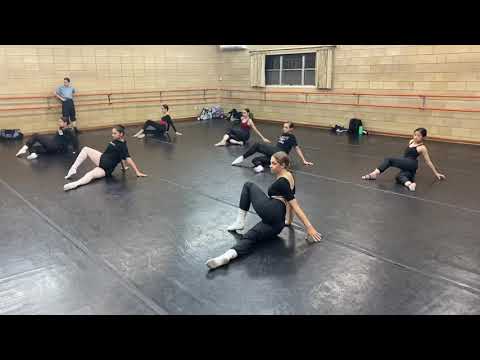 Frase de chão dança contemporânea  Floor phrase contemporary class