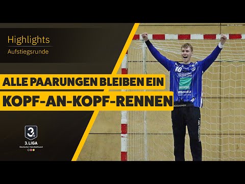 Die Highlights der Aufstiegsrunde - 3. Handball-Liga Männer | Saison 2024/25| SDTV Handball