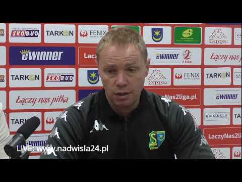 08.10.2022 LIVE: Konferencja prasowa po meczu Siarki Tarnobrzeg z KKS 1925 Kalisz