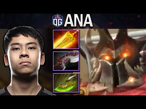 OG.ANA SMURF WRAITH KING WITH 21 KILLS - ROAD TO DOTA 2 7.29