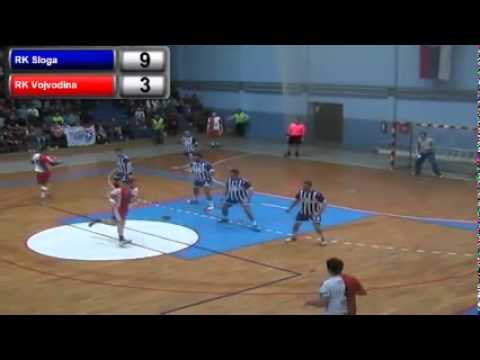 04.03.2015. RK Sloga - RK Vojvodina - 1. poluvreme