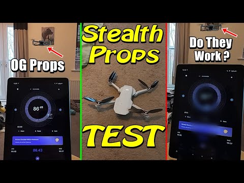 Master Airscrew Stealth Propeller TEST - DJI Mavic Mini + Potensic Atom Drone