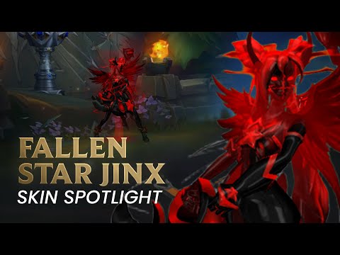 Fallen Star Jinx Custom Skin Spotlight - League of Legends