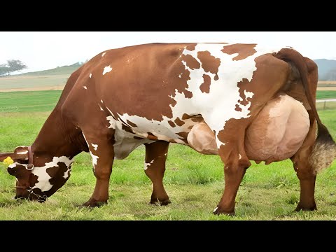, title : 'Highest Milking Norwegian Red  Cow | Dairy Cattle | Complete Documentary By AJ Cattle info'