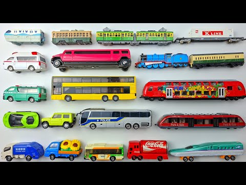 Toy Train and Car Collections for Toddlers with tomica siku | Train For Kids | Toy Videos for Kids