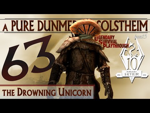 Pure Dunmer on Solstheim Build (63) - The Drowning Unicorn - Skyrim AE Legendary Survival