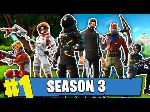 WASTING ALL MY MONEY ON SEASON 3 BATTLE PASS!! - (Fortnite Battle Royale Season 3)