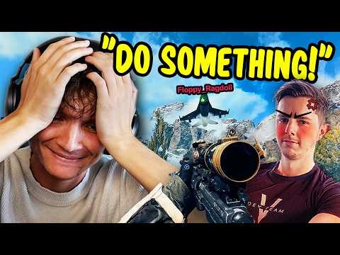 Floppy rages at me on the Battlefield