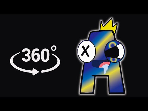 Alphabet Lore But It's Rainbow Friends lore A Finding Challenge | 360 Degree video | Rainbow Friends