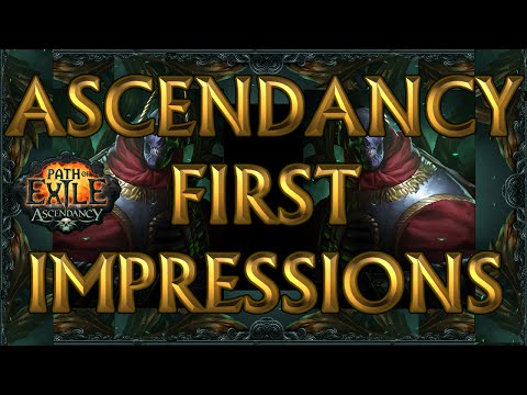 Path of Exile: Ascendancy First Impressions