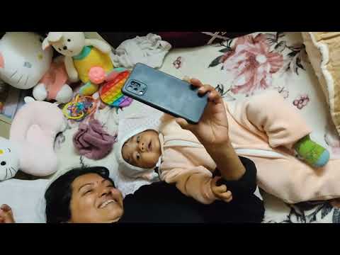 Shreena is trying to communicate with singing