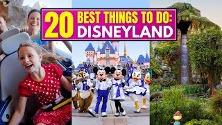 Top 20 Things You MUST Do At Disneyland, California!