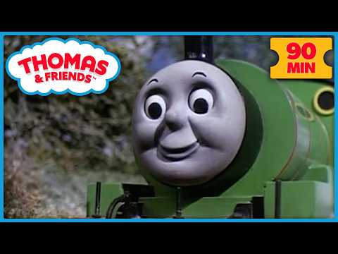 Percy Runs Away + Other Adventures! | Thomas & Friends | 90 Minutes! - Kids TV Series, Kingdom Kids Zone - Thomas & Friends