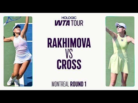 Kamilla Rakhimova vs. Kayla Cross | 2025 Montreal Round 1 | WTA Match Highlights