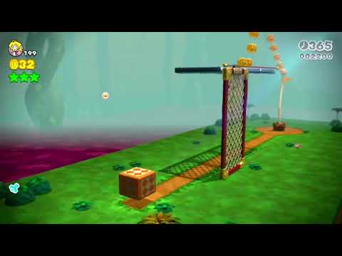 Super Mario 3D World [Switch] 6-4 Itemless Speedrun - Time: 38