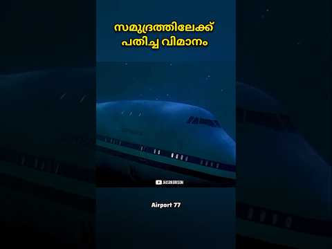 നൂറ് മീറ്റർ ആഴത്തിലേക്ക് പതിച്ച വീമാനത്തിൽ നിന്ന് എങ്ങനെ രക്ഷപ്പെടും?
