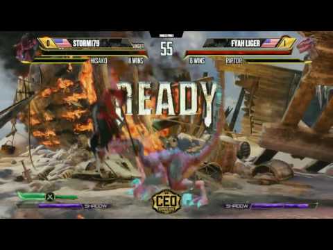 "BBR" KI AT CEO2016 - STORM179 vs FYAH LIGER  (1080p HD)