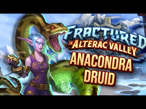 Anacondra Druid - Fractured in Alterac Valley PREVIEW | Constructed | Hearthstone
