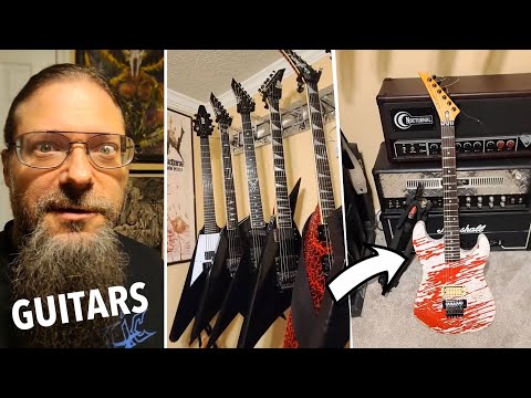 Sammy Shows off Some Guitars in his Collection