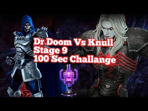 Dr Doom Vs WBL Knull Stage 9 | 100 Sec Challenge | CTP Rage | Marvel Future Fight