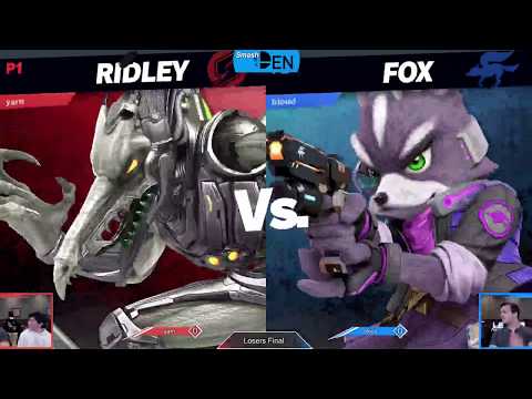 Elite SmashDEN October: Losers Final - yarn vs. bloud