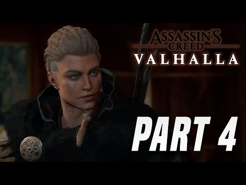 Assassin's Creed Valhalla Gameplay Walkthrough PART 4 - NO COMMENTARY! (AC Valhalla PS5 XBX PS4 XB1)