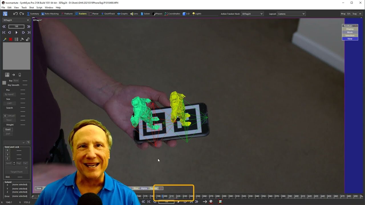 Object Tracking with AprilTags in SynthEyes