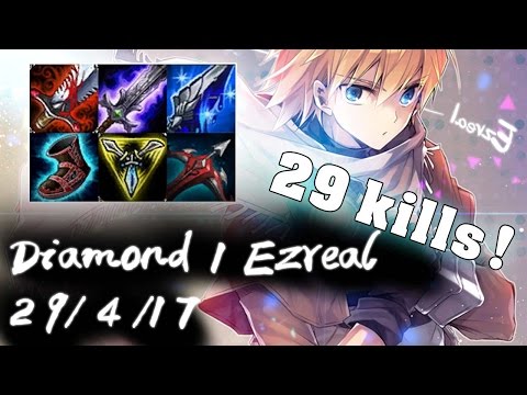 Korea Diamond 1 Ezreal vs Jhin | Uzi play style | Korea High Elo Replays