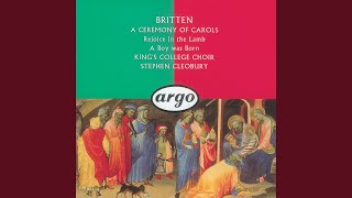 Britten: Ceremony of Carols, Op. 28: In Freezing Winter Night
