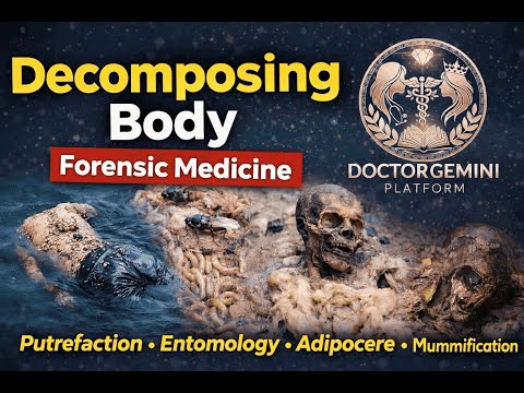 Putrefaction, Entomology, Adipocere & Mummification | Forensic Medicine | JSMU