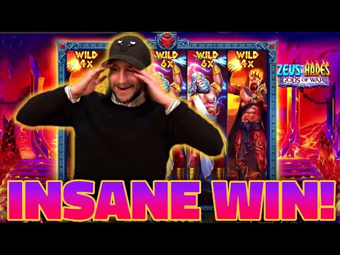 🔥CASINODADDY'S INSANE BIG WIN ON ZEUS VS HADES -GODS OF WAR (Pragmatic Play) SLOT🔥