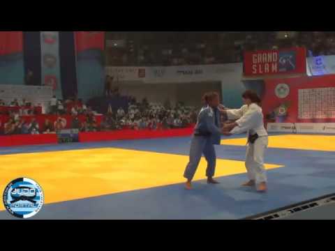 Judo Grand Slam Moscow 2013 Bronze -57kg GASIMOVA Kifayat (AZE) - SILVA Rafaela (BRA)