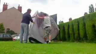 preview picture of video 'http://www.a2zcamping.co.uk present packing away a Kampa Travel Pod Xpress'