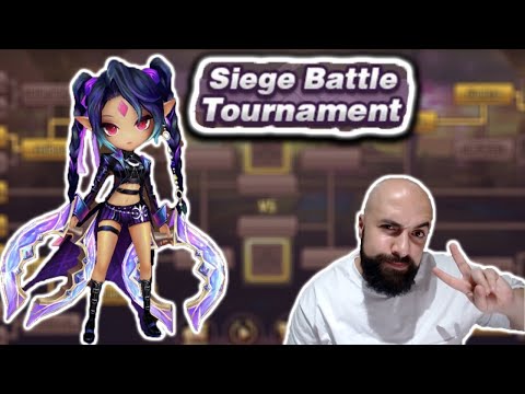 Quarter Finals Siege Tournament VS Squad Zero (Summoners War)