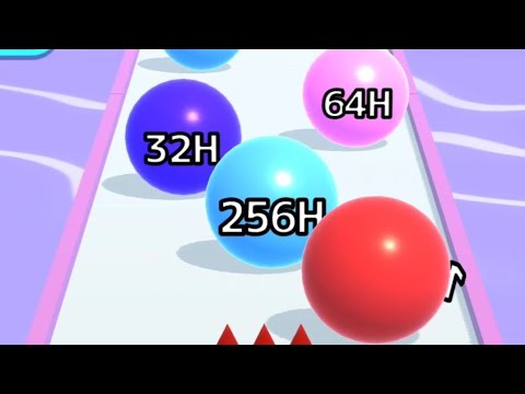 Ball Run 2048 | Infinity - High Score 256H