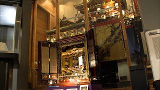 9月25日【びわ湖放送ニュース】震えるほどの最高傑作―　長浜曳山博物館で濱仏壇の展示開始　　
