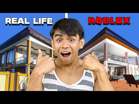 UPGRADING BG HOUSE 3 sa ROBLOX ( Reallife vs Roblox)