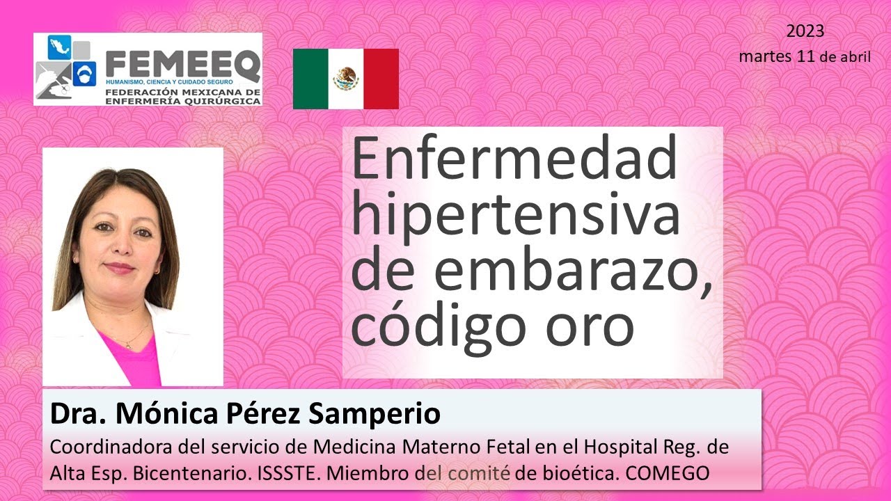 Enfermedad hipertensiva de embarazo, código oro