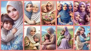 Download lagu DP Islami Ibu dan Anak Perempuan || DP Hijab Islami | Wallpaper Islami Ibu dan Anak Perempuan | DP Ramadhan mp3